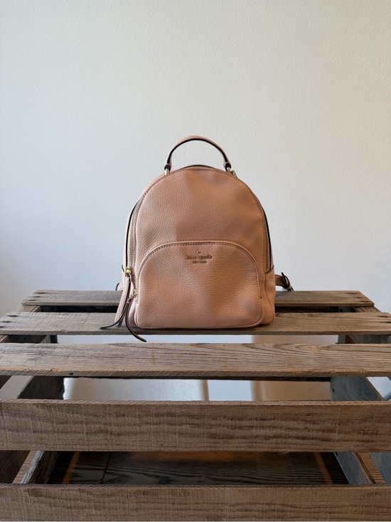 kate spade Handbags - Kate Spade New York Blush Pink Pebbled Leather Mini Backpack